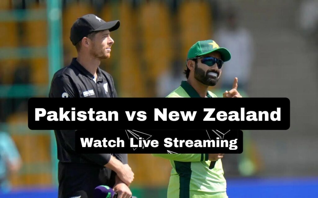 Where to Watch Pakistan vs New Zealand T20I 2025: TV Channels & Live Streaming